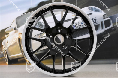 20" Komplet felg RS Spyder, 9,5 J x 20 ET 65 + 11 J x 20 ET 68, czarne