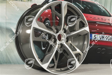 21-inch Rim Cross Turismo Design, 9,5J x 21 ET60, Titanium