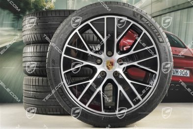 20" Koła letnie Turbo Aero, felgi 9J x 20 ET54 + 11J x 20 ET60 + opony letnie Michelin 245/45 R20 + 285/40 R20