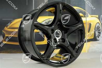 19-inch "Carrera Classic" wheel, 11J x 19 ET67, black high gloss