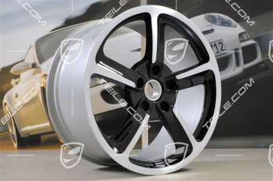 20" felga Sport Techno, 10J x 20 ET50, czarny wysoki połysk