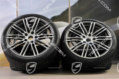 20" koła letnie komplet 911 Turbo III, felgi 8,5J x 20 ET51 + 11J x 20 ET52 + opony letnie 245/35 ZR20 + 305/30 ZR20