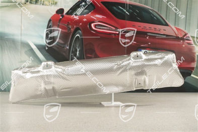 Heat protection, rear bumper, Turbo