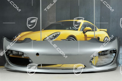 Bumper, Facelift, without headlight washer system, super-hot country