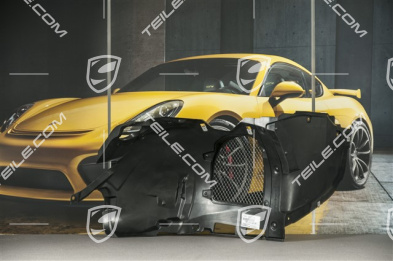 Wheel housing well liner front, front part, GT2RS, L