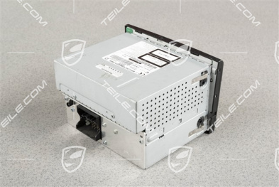 Radio CDR 30, Czarny mat / Galvano silver, GT3