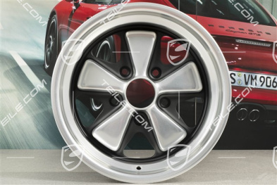 15-inch Fuchs wheel rim 8J x 15, prod. year 1984, restored