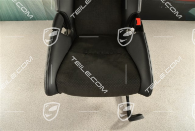 GT3 Schalensitz, Carbon, schwarz/silber, R