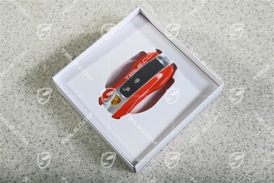 Fahrzeugschlüssel Schlüsselkappe, lackiert Lava Orange