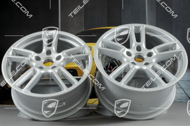 19" Komplet felg Panamera, 9J x 19 ET64 + 10,5J x 19 ET62