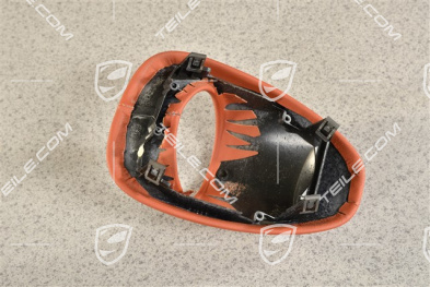 Air guide / Sport Chrono, upper part, leather Terracotta