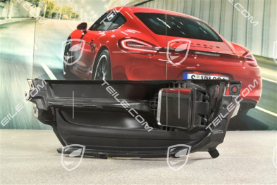 Blenda zderzaka przedniego / kratka z ACC, Czarna, Sport Design Package, L