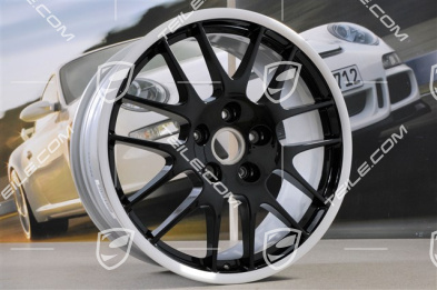 20" Komplet felg RS Spyder, 9,5 J x 20 ET 65 + 11 J x 20 ET 68, czarne