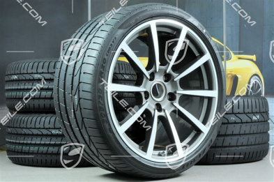 20" koła letnie, komplet Carrera Classic II, felgi 8,5J x 20 ET49 + 11,5J x 20 ET56 + NOWE opony letnie Pirelli 245/35 R20 + 305/30 R20