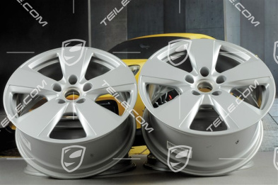 19" komplet felg Cayenne, 8,5J x 19 ET47 + 9,5J x 19 ET54