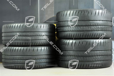 20+21" GT3 RS wheel set, rims: front 9,5J x 20 ET50 + rear 12,5J x 21 ET48 + Michelin Pilot Sport Cup 2 summer tyres: 265/35 R20 + 325/30 R21, black