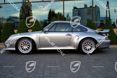 Turbo S rear spoiler, incl. rear bonnet (engine lid), without grilles