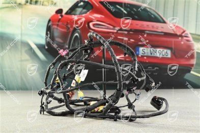 Wiring harness front bumper, pedestrian protection