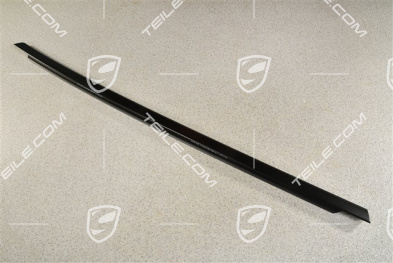 Hintertürleiste, Zierleiste Schwarz matt, R