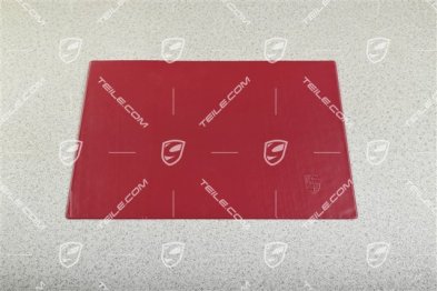 Etui ksiązki serwisowej z wytłoczonym herbem porsche