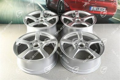 19" komplet felg Cayman S, 8J x 19 ET57 + 10J x 19 ET45