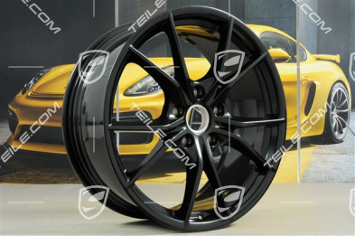 20" komplet felg Carrera S IV, Felgi 8,5 J x 20 ET49 + 11,5 J x 20 ET56, czarne