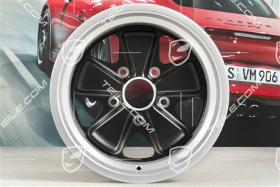 15" Felga Fuchs 8J x 15 ET10,6, z czarnymi ramionami
