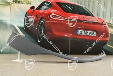 Rear bumper spoiler / lower part trim, Sport Design, R