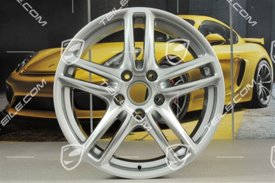 19" Felge Panamera Turbo, 10J x 19 ET61, Brilliantchromlack