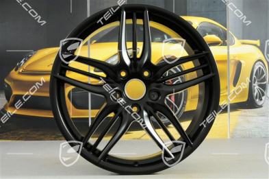 20" wheel rim Sport Design, 8,5J x 20 ET51, in black satin-mat