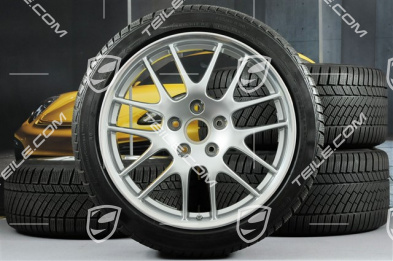 20-inch RS Spyder winter wheel set, wheels: 9,5J x 20 ET65 + 10,5J x 20 ET65 + NEW Continental winter tyres 255/40 R20 + 285/35 R20 + TPM sensors