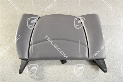 Back seat backrest, rear, leatherette, classic grey, Coupe / Targa, R