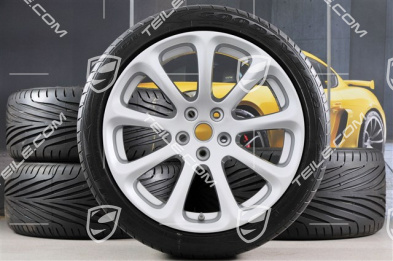 19'' Komplet kół letnich Quatrroporte 8,5J x 19 ET 52 + 10,5J x 19 ET 50,5 Goodyear Eagle F1 245*40*19 + 285*35*19 z RDK DOT4306