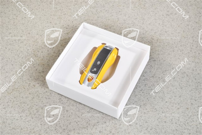 Fahrzeugschlüssel Schlüsselkappe, lackiert Racing Gelb
