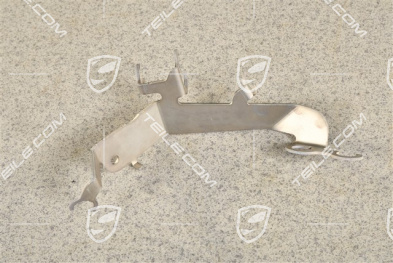 Brake hose bracket / support, front axle, L