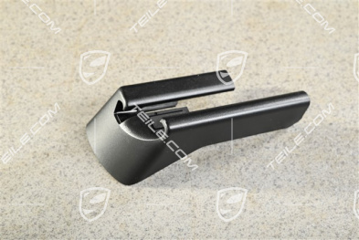 Front seat rail cover, L