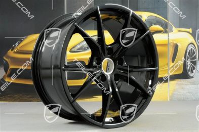 20-inch wheel rim Carrera S IV, 10J x 20 ET45, Jet Black Metallic