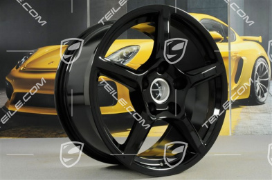 18-inch wheel Boxster IV, 9J x 18 ET47, black high gloss