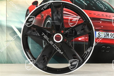 19" Felga "SportClassic", 8J x 19 ET21, czarny wysoki połysk