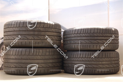 19" Komplet kół letnich Carrera Sport, 8,5J x 19 ET55 + 10J x 19 ET42 + opony