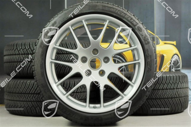 20" Komplet kół zimowych RS Spyder, felgi 9,5J x 20 ET65 + 10,5J x 20 ET65 + NOWE opony zimowe Michelin Pilot Alpin 4, 255/40 R20 + 285/35 R20, z RDK