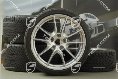 20-inch Carrera S (III) winter wheel set, 8,5J x 20 ET51 + 11J x 20 ET70, Michelin winter tyres 245/35 ZR20 + 295/30 ZR20, TPMS