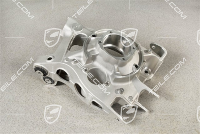 Wheel carrier, rear axle, with steering, L