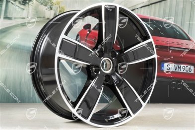 22-inch wheel rim, Sport Classic, 10J x 22 ET48, Jet Black Metallic