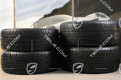 19" Koła zimowe komplet, Cayman S, 8J x 19 ET57 + 9,5J x 19 ET45 + NOWE opony zimowe Michelin Pilot Alpin 4 235/40 R19 + 265/40 R19, z czujnikami ciśnienia RDK
