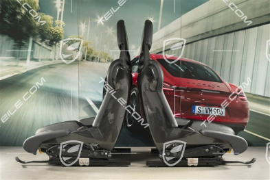 Fotele kubełkowe GT3RS / GT2RS, Carbon, skóra+Alcantara, czarne, zestaw, L+R