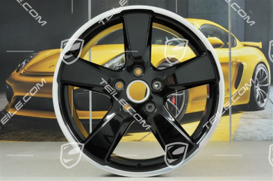 20" Felge, Sport Classic, 11,5J x 20 ET63, schwarz hochglanz