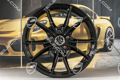 20" Felga Carrera S (IV), 11,5J x 20 ET76, czarny wysoki połysk