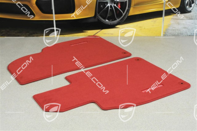 Dywaniki, zestaw, czerwone Carrera Red