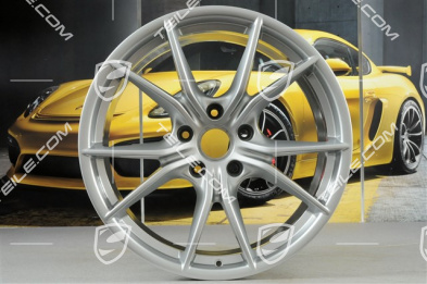20" Felgensatz Carrera S IV, 8J x 20 ET57 + 10J x 20 ET45, Brilliantchromlack